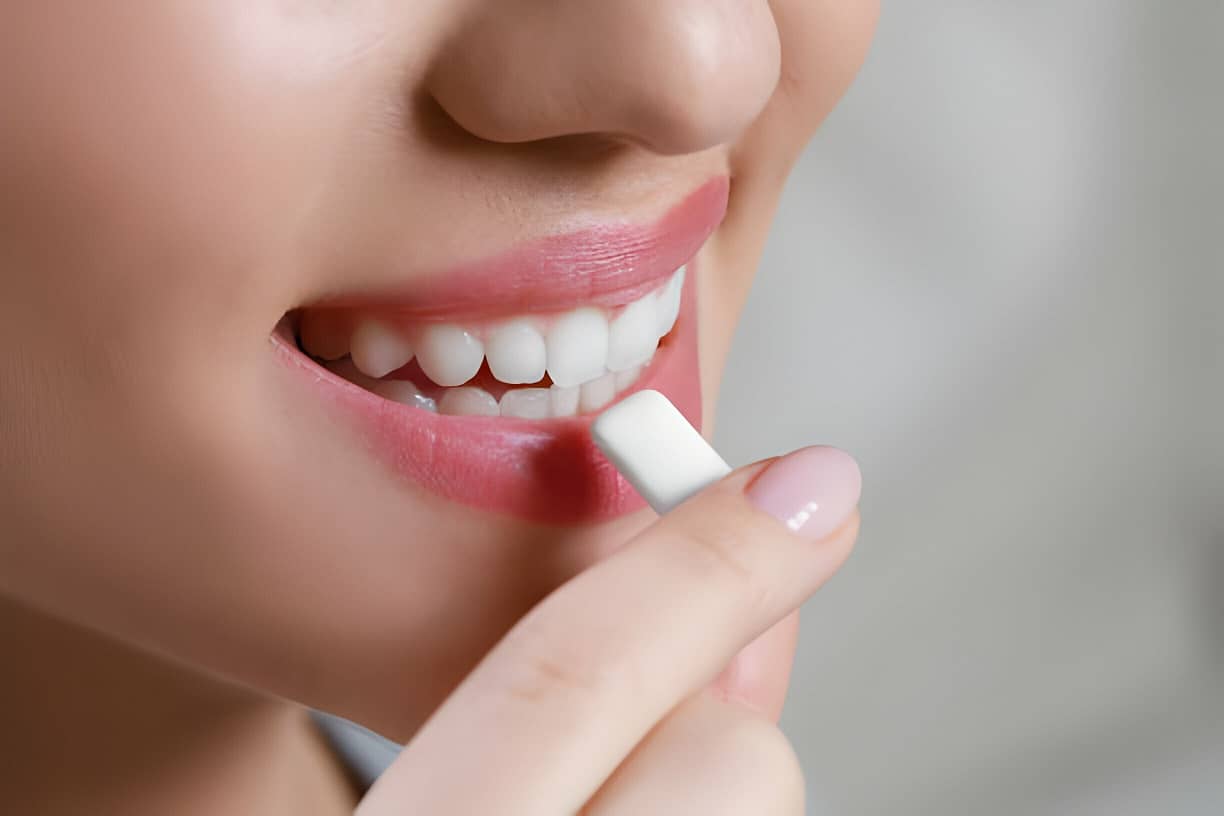Chewing gum and teeth